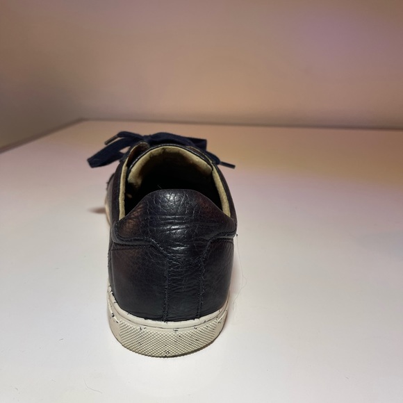 Banana Republic Nicklas Navy Leather Sneaker - Picture 2 of 3
